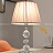 Настольная лампа со стеклянным основанием-2 фото 4
