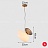 Серия светильников в виде комбинаций двух матовых плафонов разных форм и оттенков LINDIS K фото 19