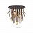 Подвесной светильник с рельефным плафоном и деревянными лианами TUSKET светлое дерево 3 лампы фото 13