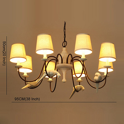 Loft Birds Chandelier фото 5