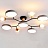 Серия потолочных светодиодных люстр с дисковидными и шарообразными плафонами на разветвленном каркасе MARTA-2 B белый фото 19