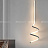 Подвесной светильник Спирио 70 см  Черный фото 13