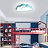 Светодиодный потолочный светильник в виде облаков CLOUD 2 фото 5