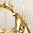 Люстра Ritz Crystall Leaf Chandelier 18 плафонов Золотой фото 10